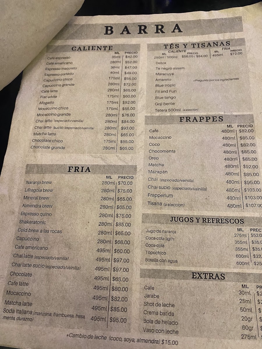 CaffeRium Menu - Image 5